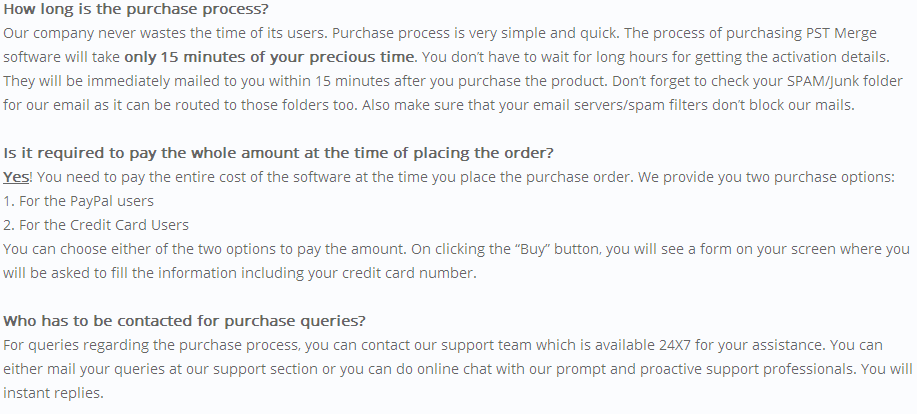 Purchase Process