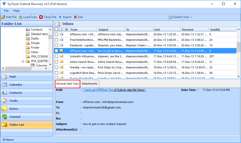 View Options