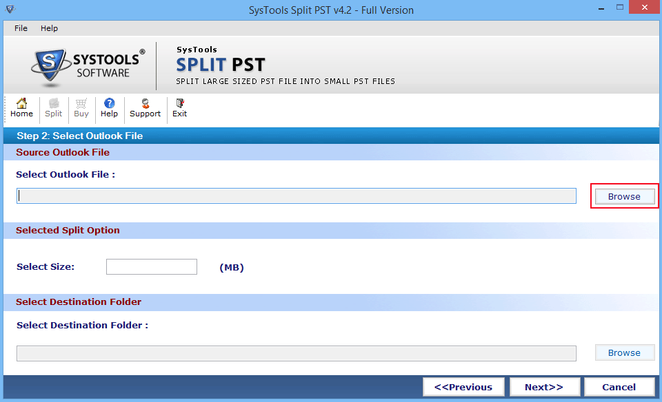 Browse PST File as Folder